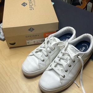 Sperry white sneakers 9